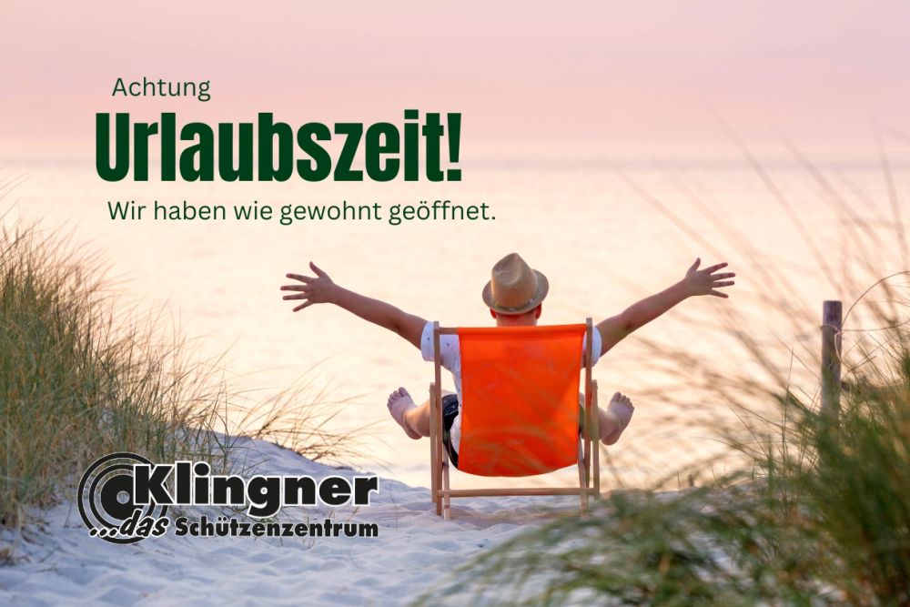 Urlaubszeit auch bei Klingner