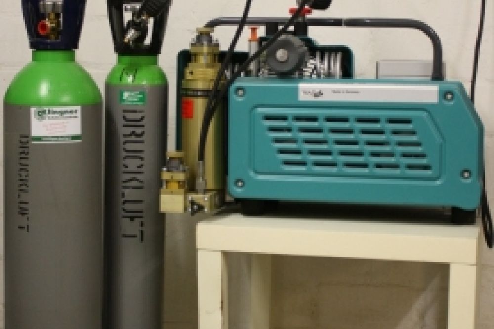Pressluftstation 